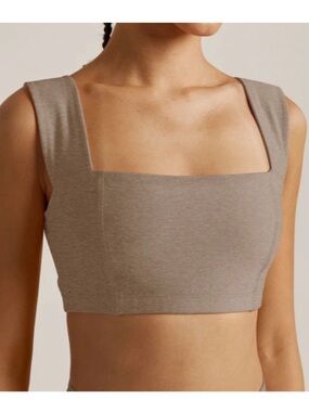 Beyond Yoga Spacedye™ Squared Bra - Birch Heather - Small